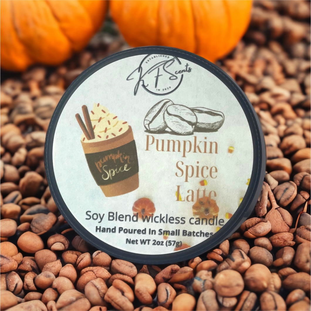 Pumpkin Spice Latte Wickless Tin