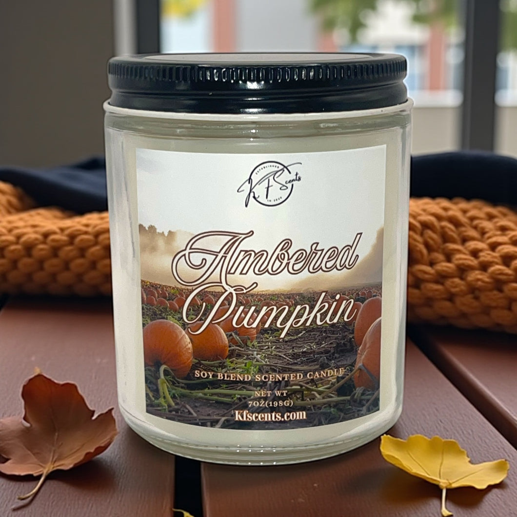 Ambered White Pumpkin